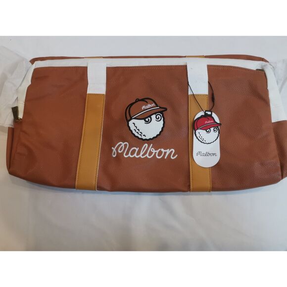Malbon Waterproof Duffel Bag for Travel, Golf, and Gym Sports Gear - Picture 1 of 4